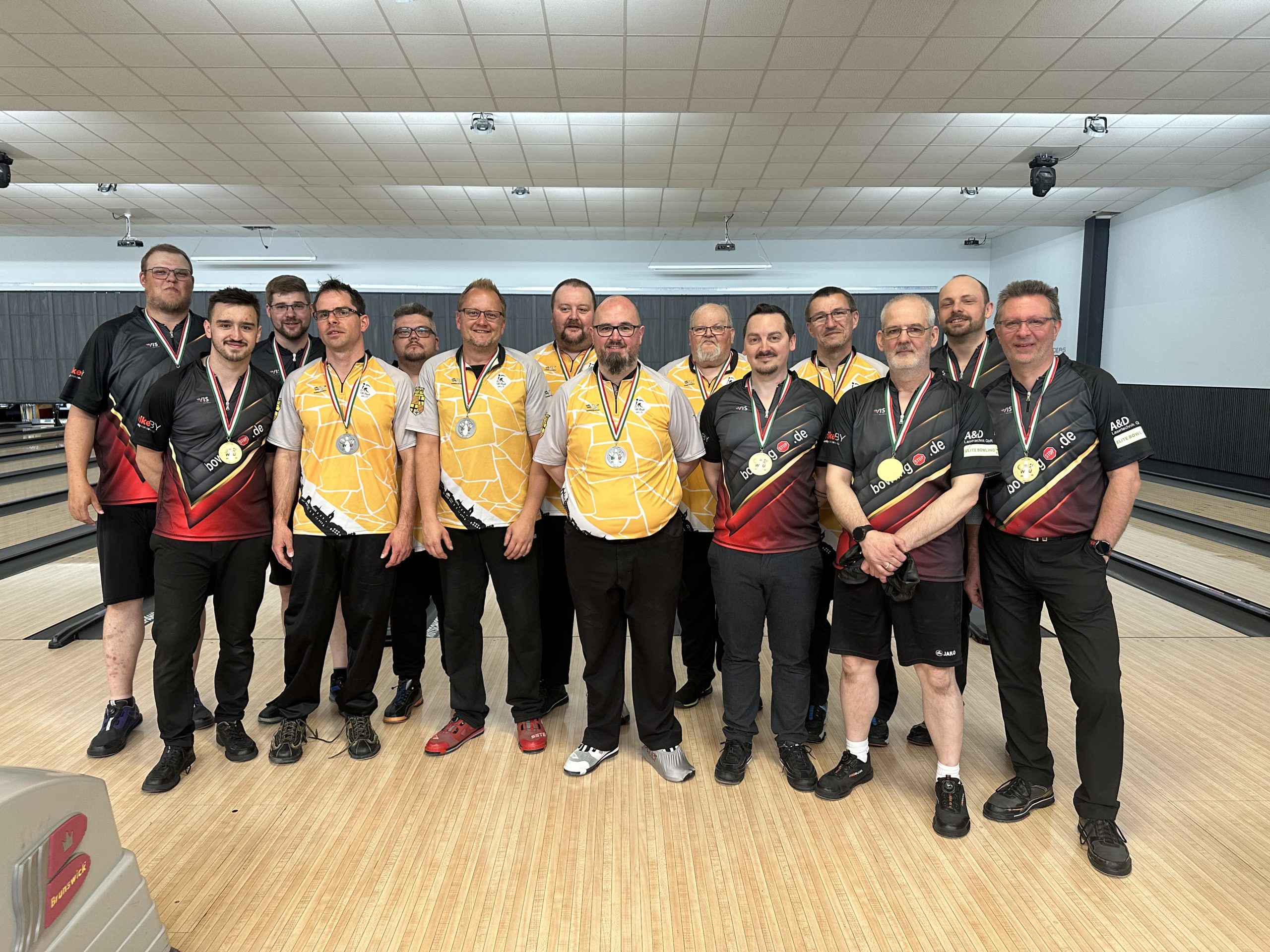 Bowlingfreunde Bielefeld und VfB Rheydt